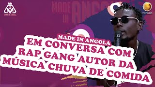 Rap Gang conta como criou a ideia de fazer a música Chuva de comida| Made In Angola| TV ZIMBO