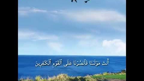 لايكلف الله نفسا الا وسعها حالات واتس اب قران الكريم تلاوة خاشعة