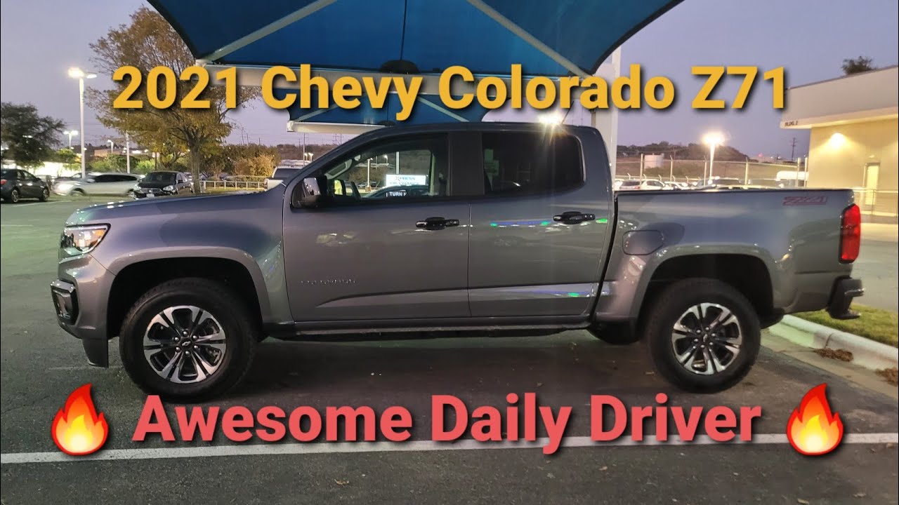 My 2021 Chevy Colorado Z71 is AWESOME 🔥🔥🔥