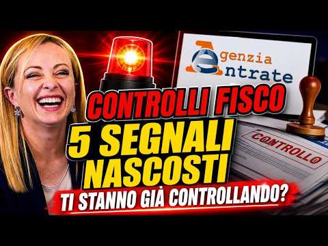 Video CONTROLLI SUI CONTI CORRENTI, IL FISCO TI DA LA CACCIA CON Ve.R.A. (l'IA che sa già tutto di te!)