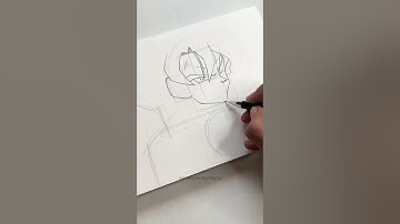 Drawing Goku Super Saiyan in Old Anime Style