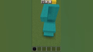 Making E from  Alphabet lore in Minecraft|I know it is bad￼