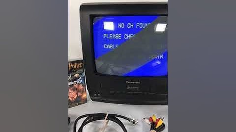 Panasonic 13” tv vcr combo PV-C1321