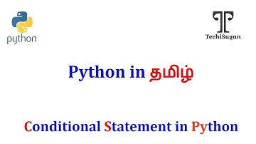 #06 | Python Tutorial for Beginners | Decision making statements |if,if-else,elif,Nested if|தமிழில்