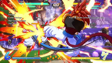 Really Cool SSJ4 Gogeta Corner to Corner Combo