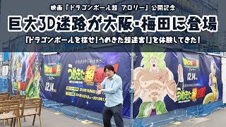 おっさん編集部員がドラゴンボール集め！ 巨大3D迷路