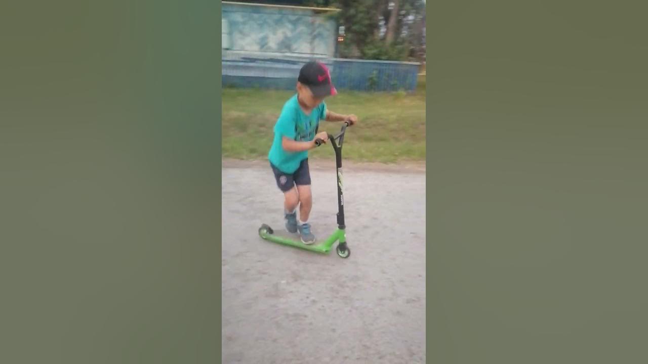 Трюки на самакате - YouTube