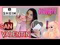 All pinkheart shape haul with shein beautyshein beauty haul for valentines day coquette