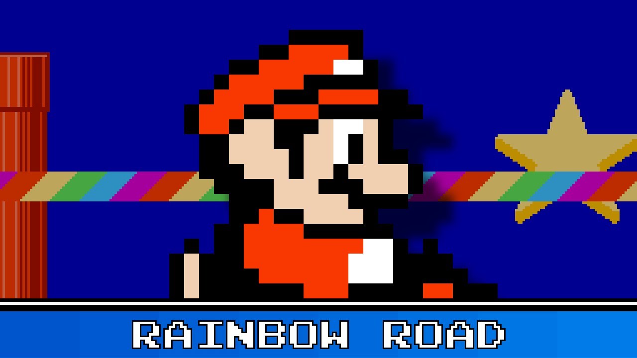 Rainbow Road 8 Bit Remix - Mario Kart DS (Konami VRC6)