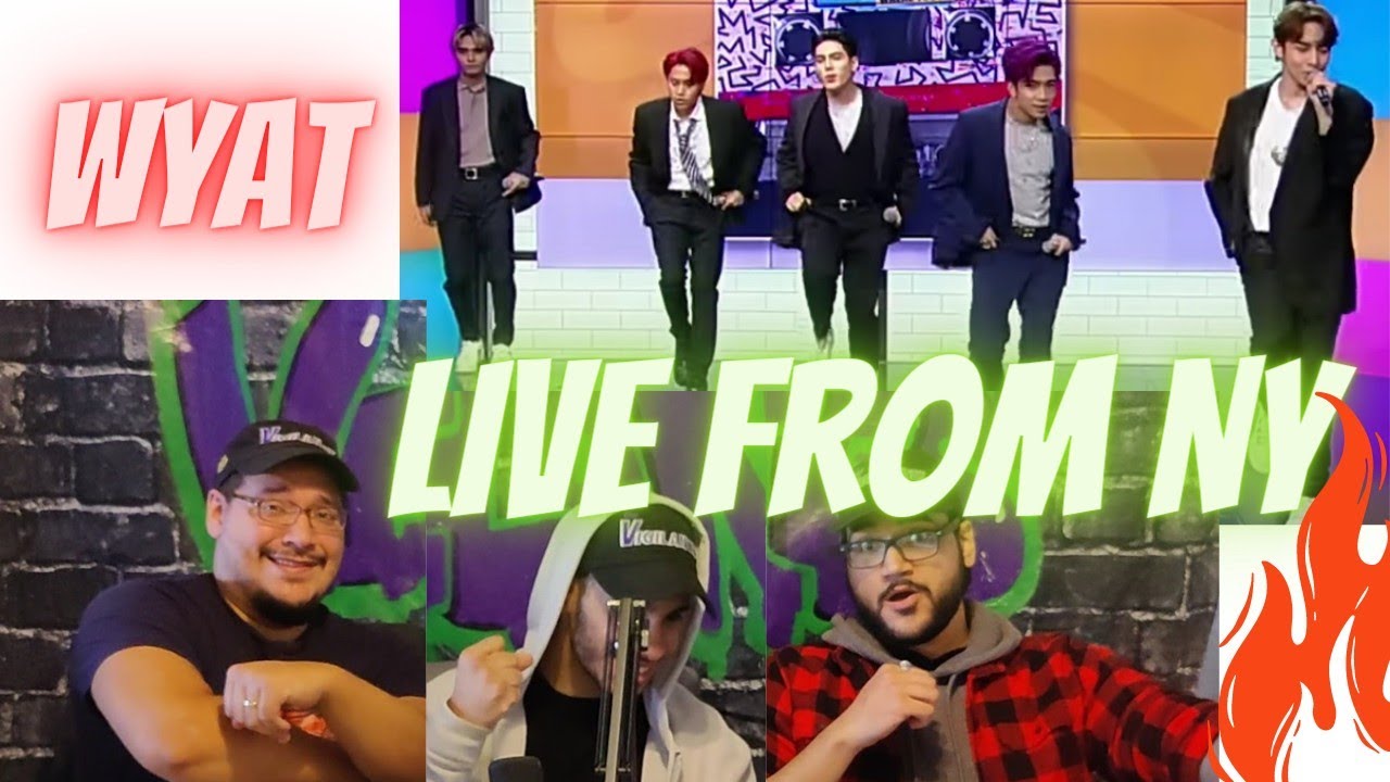 SB19 WYAT Good Day New York Live Reaction!!!!! to America