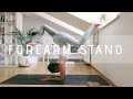 How to do a FOREARM STAND step by step