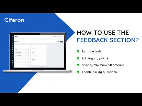 How To Use The Feedback Section? | Ciferon - video from Ciferon