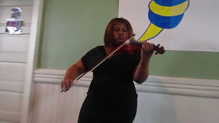 Violinist Hannah Barry plays Sam Cooke's "A Change...