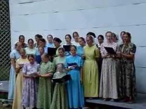 Mennonites Singing In New York City Mennonites Singing In New York City