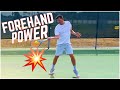 The 4 Power Sources on the Modern Forehand