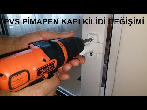 Pvc,Pimapen kapı kilidi değişimi !!!  #Pvc#Tamir#vlog