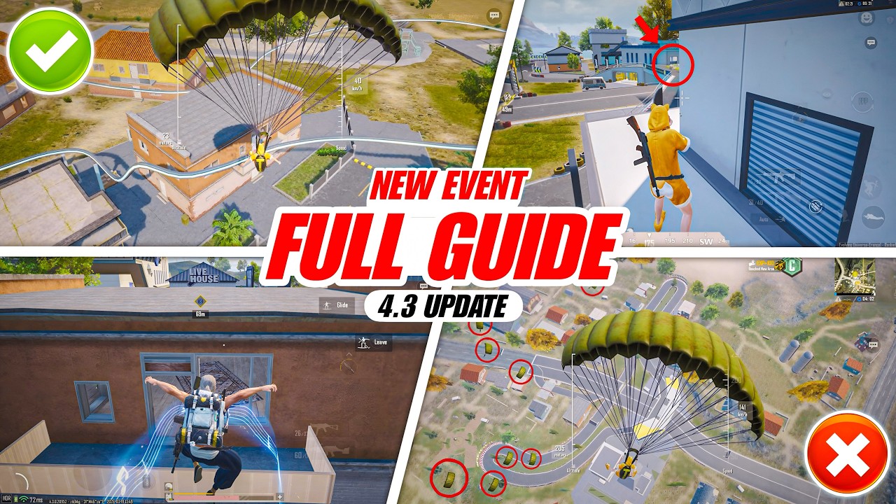 BGMI 4.3 Update How To LAND FAST & SURVIVE Hot Drop🔥New Evolving Universe Event Guide & Tips/Tricks.