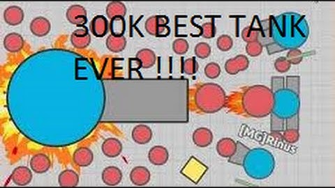 300K RECORD WITH OCTO TANK +100 KILL JUST AMAZING !!!!!!//Diep.io