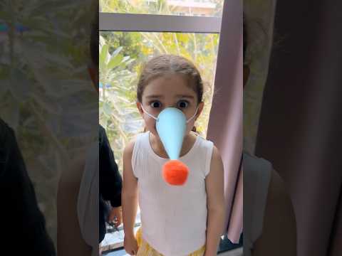 الرسم بالأنف ممتع جدا ومسلي   