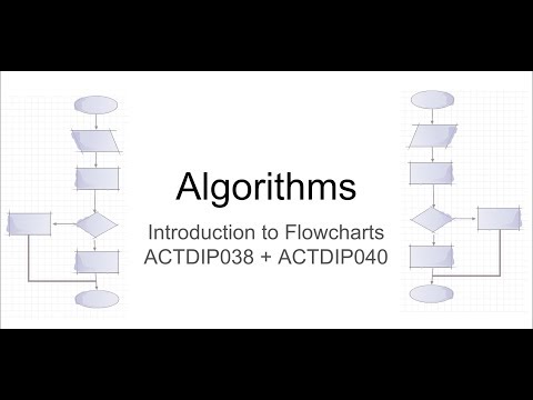 Creating a Flowchart (Computational Thinking and Design tools) - ACTDIP038 + ACTDIP040