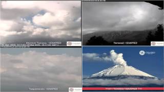 Popocatepetl - 20150320 - 06:00 a 11:56 hrs