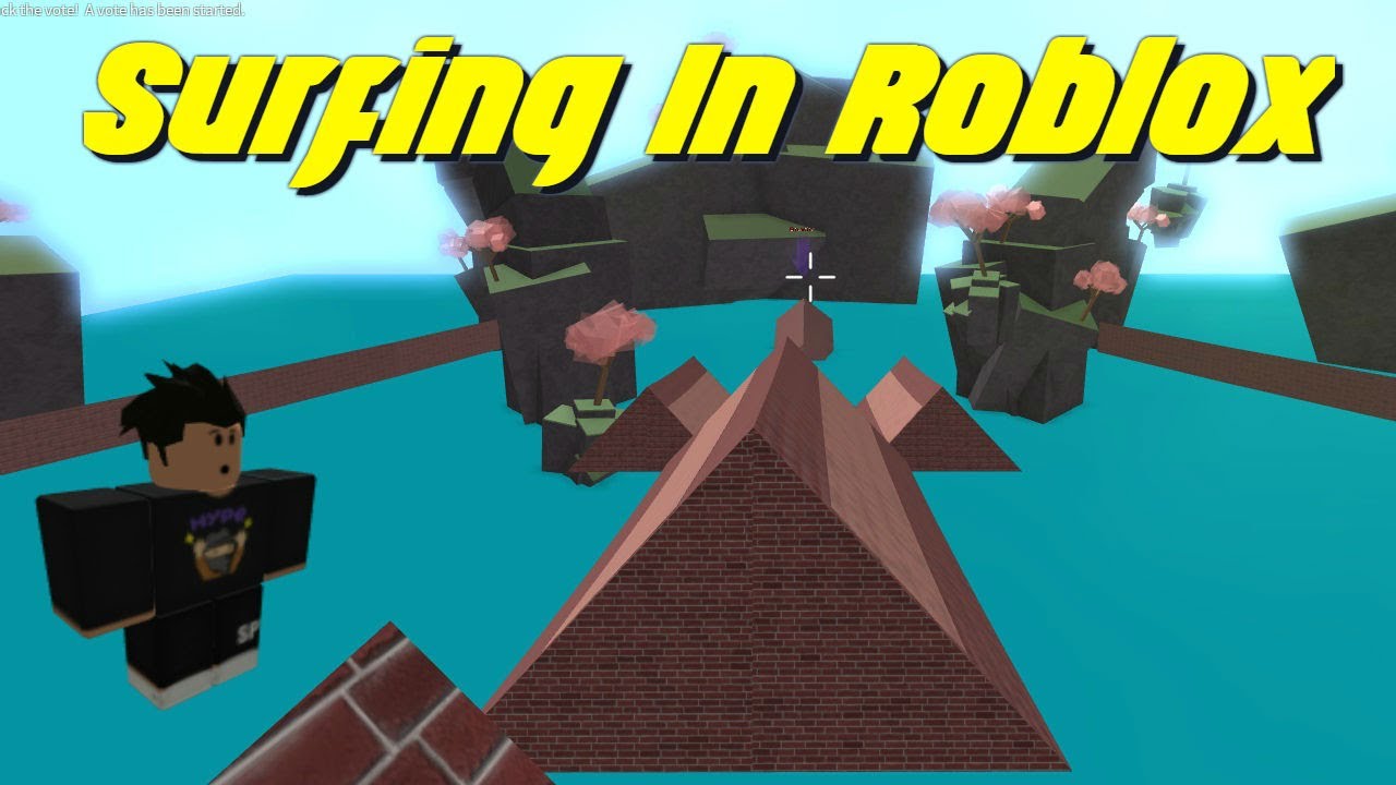 I Tried Surfing In Roblox Youtube - roblox bhop discord