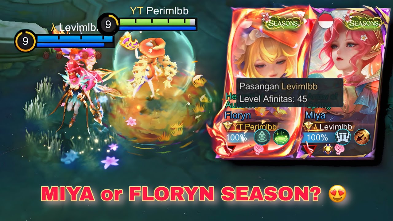 FLORYN & MIYA SEASON SKIN INI MEMANG LUCU KALI LOO😭