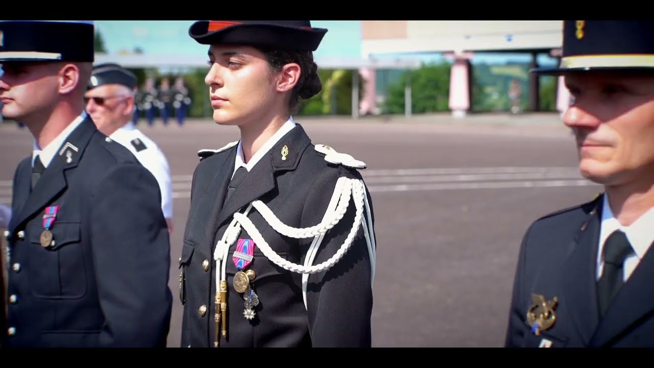 Ecole de Gendarmerie de Tulle 7ème compagnie Juillet 2023