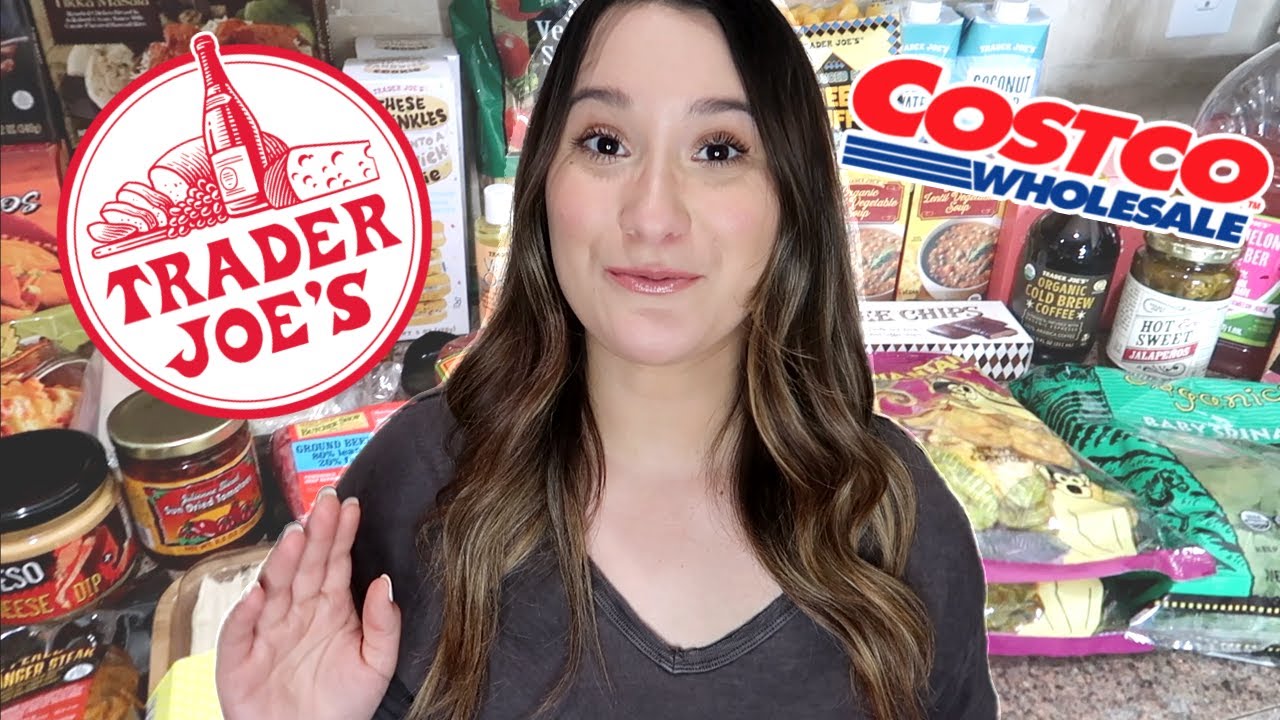 TRADER JOE'S AND COSTCO HAUL | FAMILY OF 6 GROCERY HAUL