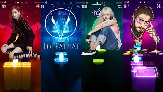 Black Pink, TheFatRat, LISA, Post Malone and SwaeLee - Tiles hop | Dancing Sky 3 screenshot 3