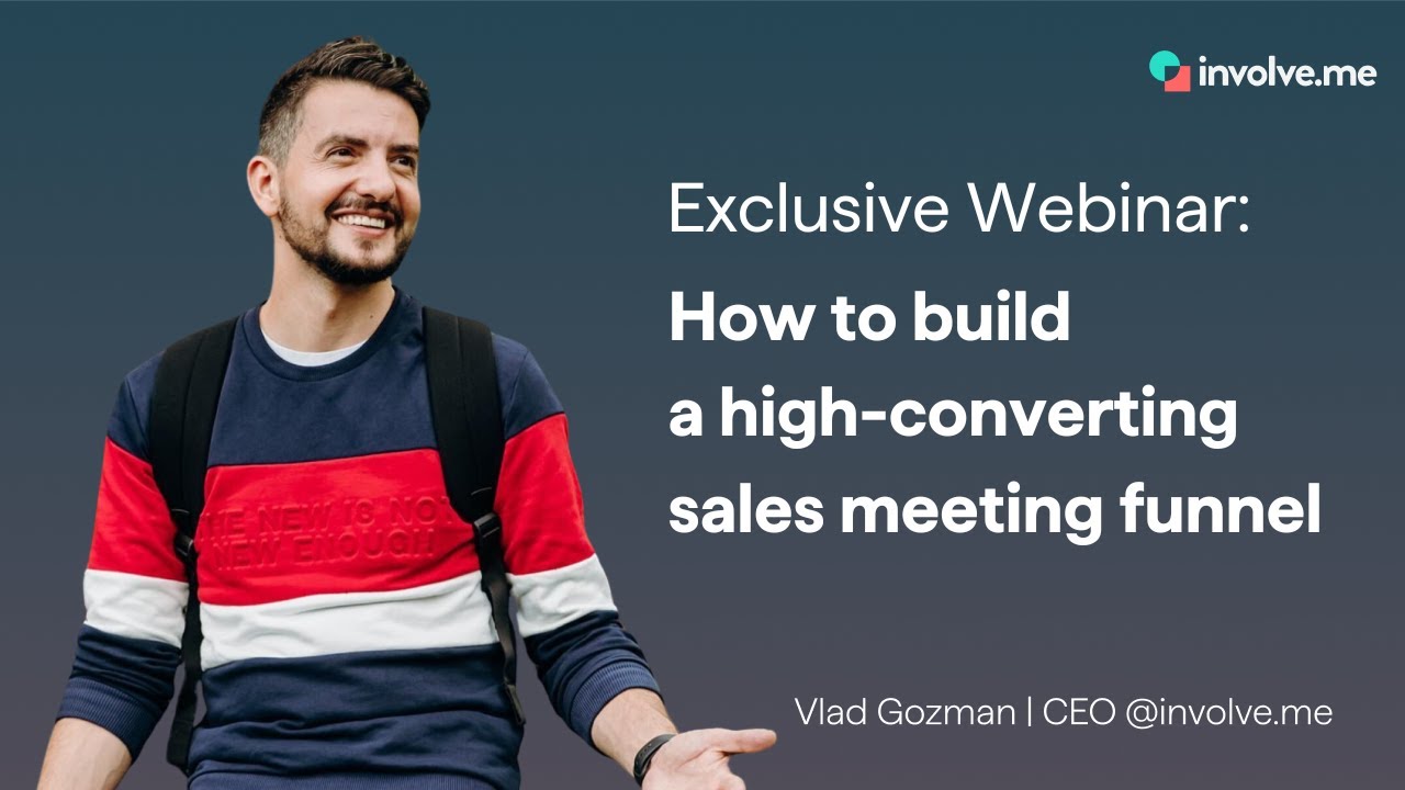 #3 Webinar: How to Build a High-Converting Sales Meeting Funnel ...