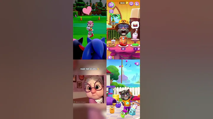 Tom Loves Squeaky ❤️ (Animation Meme) #shorts #memes #mytalkingtom2
