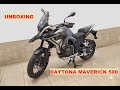 Unboxing the DAYTONA MAVERICK 500cc (2021)