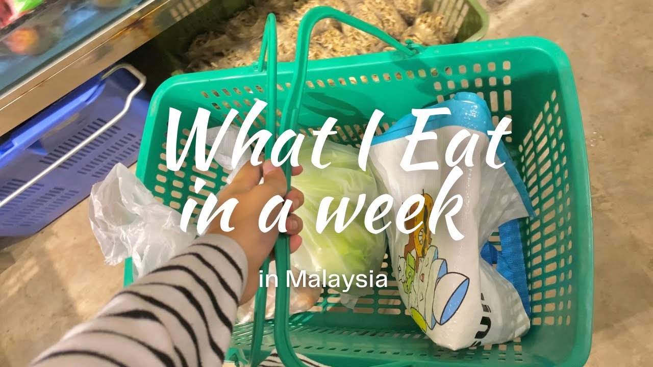 What I eat in a week in Malaysia 🍲II cooking, street food, bakery, grocery || aesthetic vlog ✨