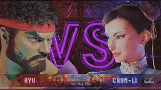 Street Fighter 6:  RYU ARCADE MODE (HARDEST) #CAPCOM #SF6