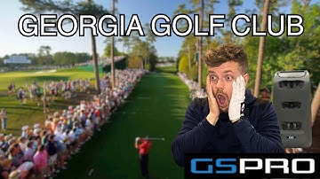 GEORGIA GOLF CLUB on GSPRO | GOLF SIM | 4K