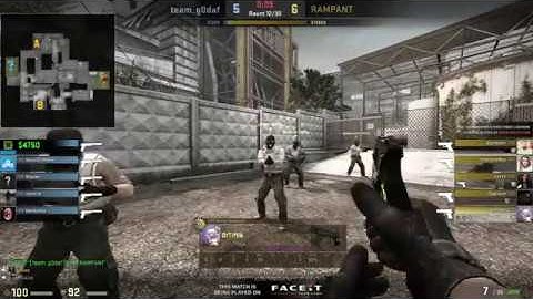 CSGO Highlight - DrTiftik Faceit Cache 1v5 Clutch