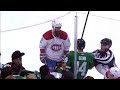 Gotta see it canadiens benn finishes check on brother jamie with parents in attendance