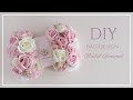 【クラッチバッグブーケの作り方】ウェディングやディスプレイに。DIY Bag Design Bridal Bouquet