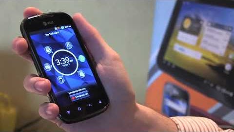 Pantech Burst hands-on at CES 2012