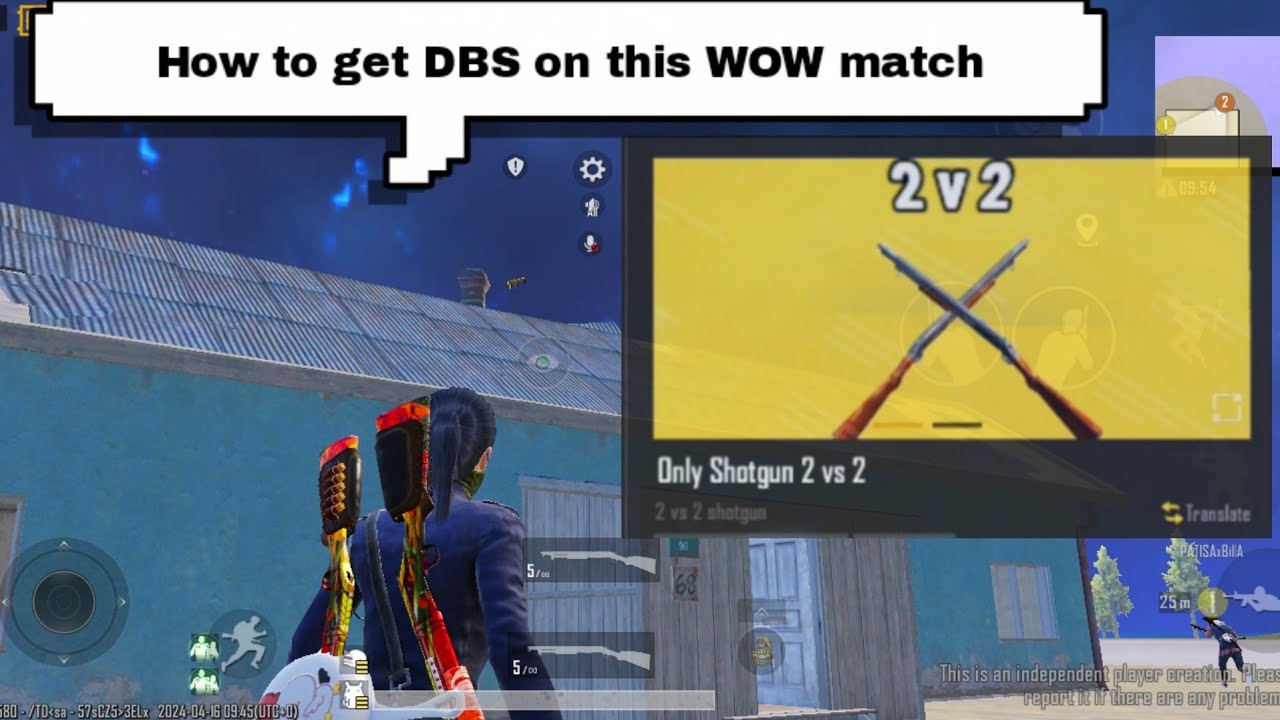 How we will get DBS gun in this wow match PUBG mobile