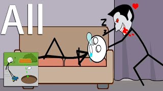 Skip Troll (WEEGOON) - Stickman Brain Puzzle Game - All Levels - Gameplay Walkthrough screenshot 5