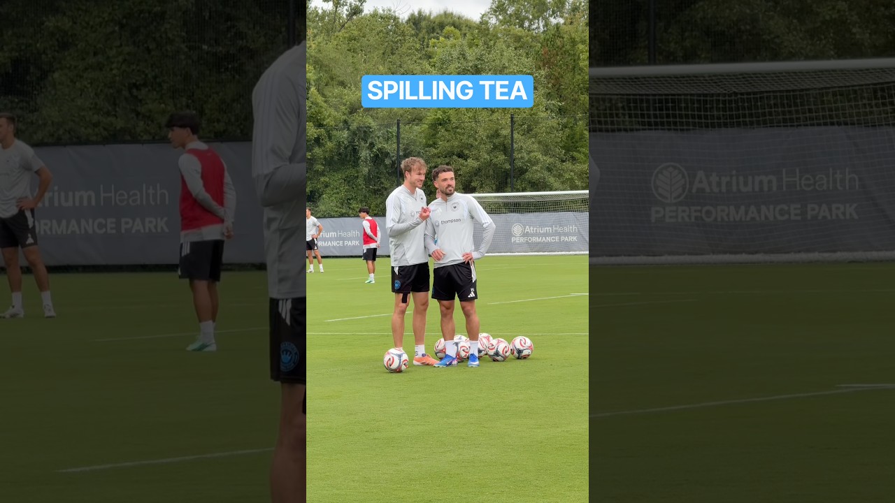 what are they talking about 👀 #harrytoffolo #henrykessler #charlottefc #soccerplayers #tea #gossip