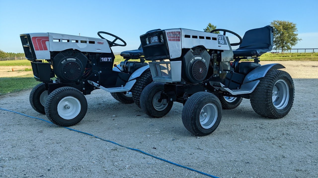 Sears Gt18 and Roper 16t are done YouTube