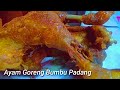 Ayam goreng bumbu padang  mantap surantap enak empuk dan gurih 