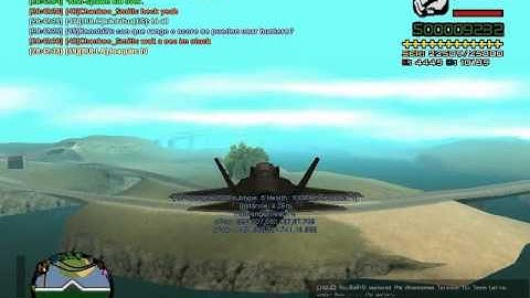 Driving a hydra vs a lat moto in SAMP