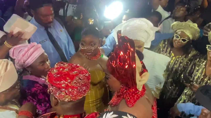 Eniola Ajao, Zubby Michael , Papaya Ex And Sola Sobowale Arrival At Owanbe Thieves Movie Premiere