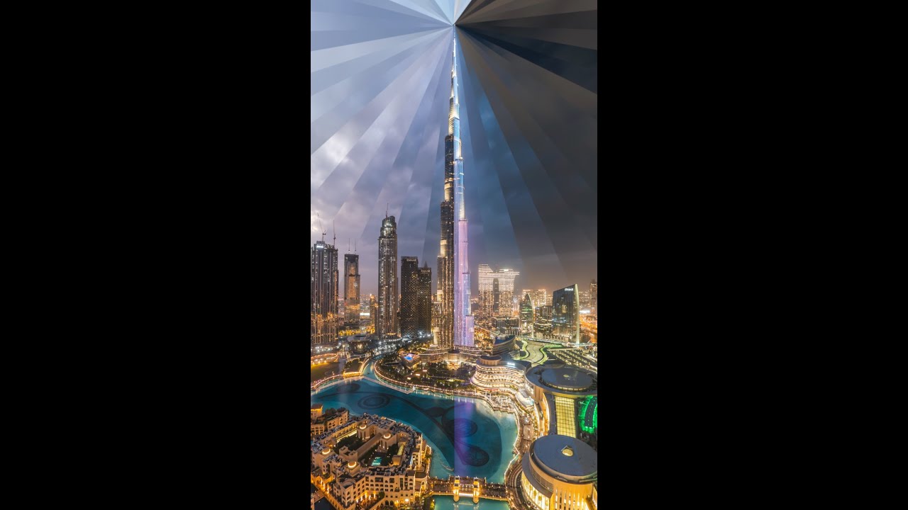 Burj Khalifa from Day To Night (Timeslice)