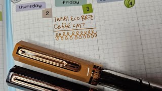 unboxing my new Twsbi Eco Bronze Caffè.