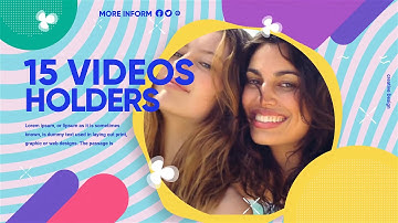 HIVE COLORS OF SUMMER FASHION SLIDESHOW - Free After Effects Template - hive projects